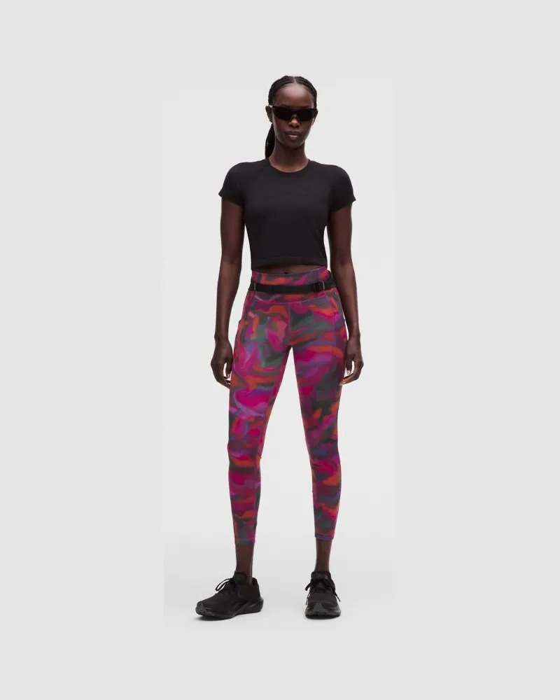 LULULEMON Swift Speed Leggings mit hohem Bund für Frauen – 64 cm – Größe in Bay Leaf Bay