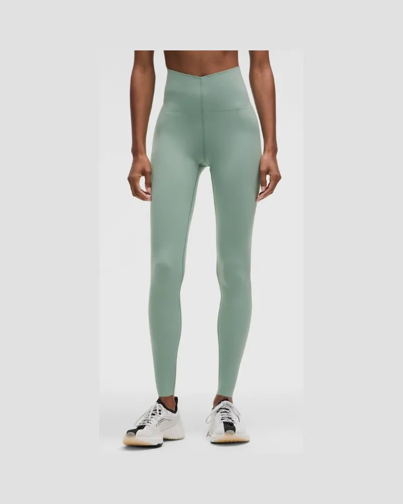 LULULEMON Glow Up Leggings mit hohem Bund für Frauen – 71 cm – Größe in Crater Blue Crater