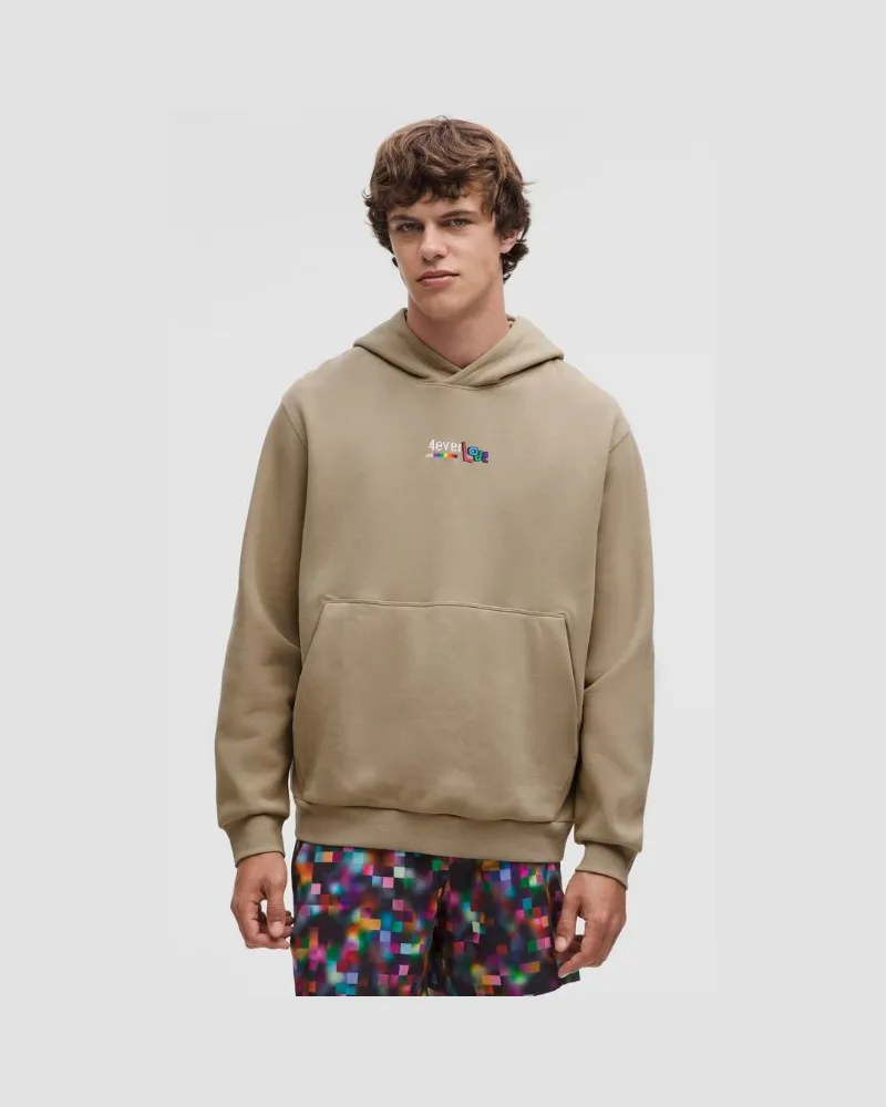 LULULEMON Steady State Hoodie Pride für Männer – Größe in Sheer Oak Sheer