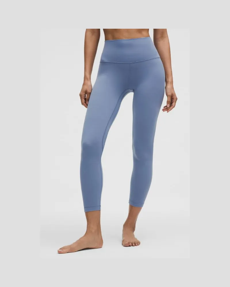 LULULEMON Align Hose mit hohem Bund für Frauen – 63,5 cm – Größe in Washed Denim Washed