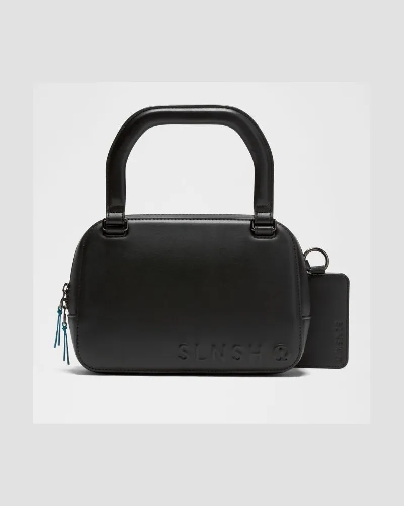 LULULEMON XL-Gürteltasche aus Lederalternative mit Griff SLNSH Kollektion – Größe in Black Black