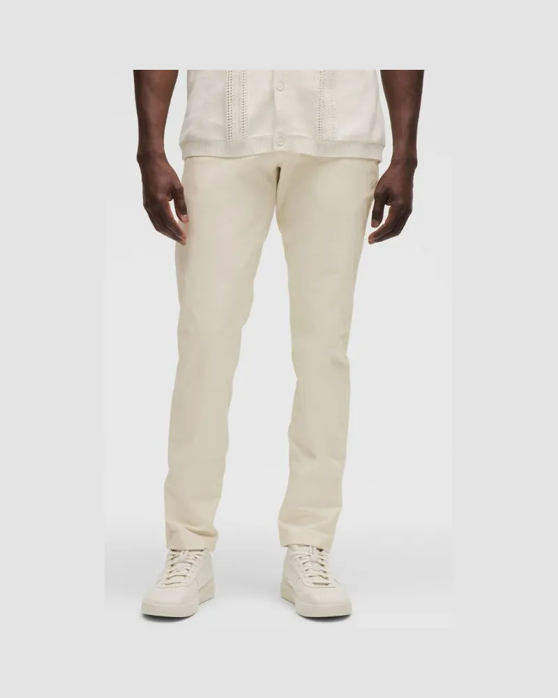 LULULEMON ABC Chinohose im Slim Fit Stretch- VersaTwill für Männer – 76 cm – Größe in Light Ivory Light