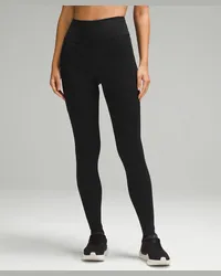 LULULEMON Fast and Free Leggings mit hohem Bund und Taschen Black