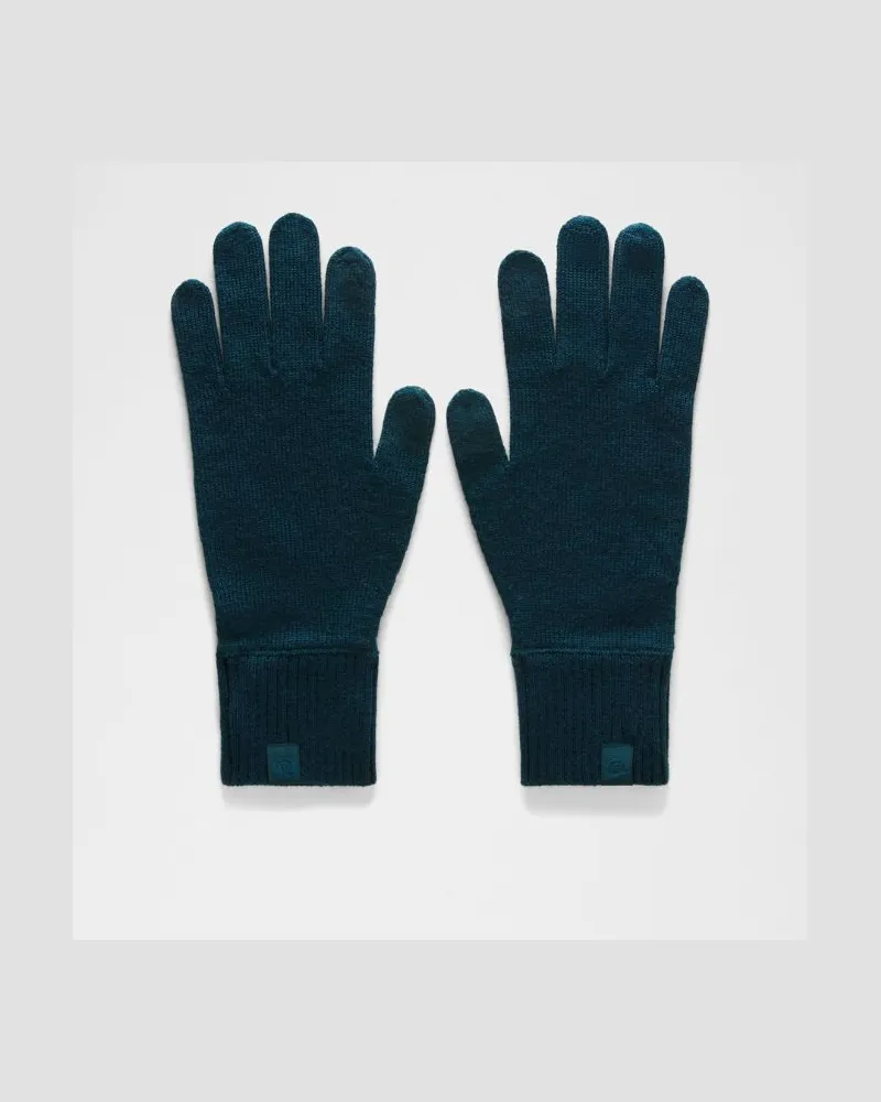 LULULEMON Warm Revelation Handschuhe – Größe in Indochine Blue Indochine