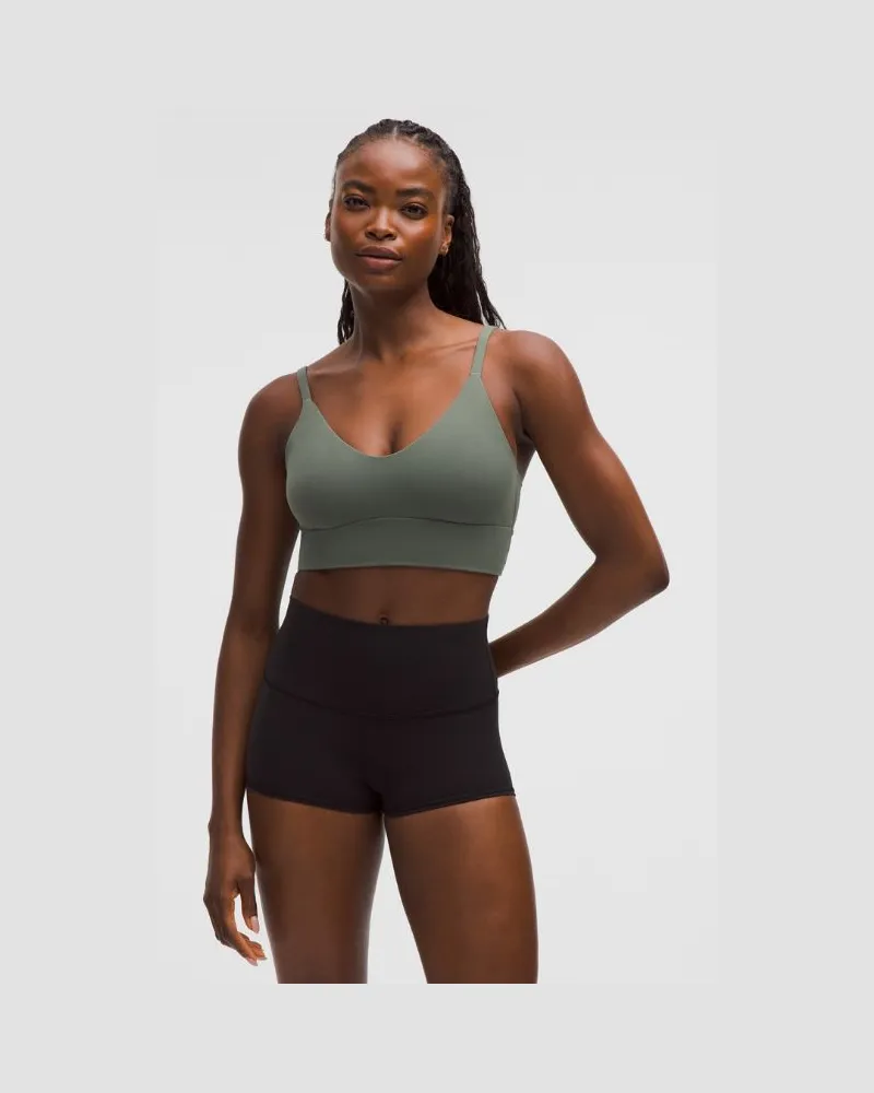 LULULEMON Focuser BH mit U-Ausschnitt Leichter Halt für C/D-Cups für Frauen – Größe in Palm Deco Palm