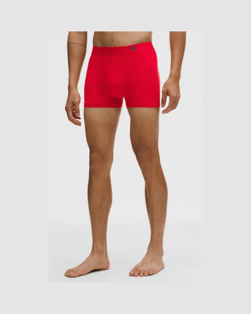 LULULEMON Always In Motion Boxershorts für Männer – 8 cm – Neon – Größe Oxford