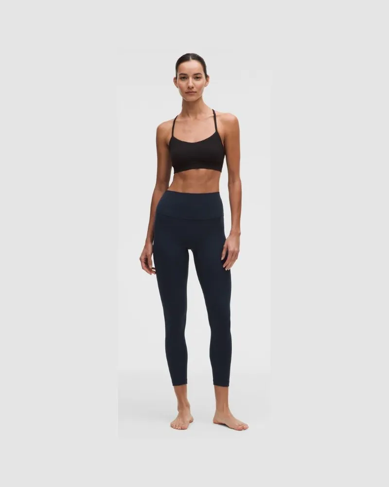 LULULEMON Align No Line Hose mit hohem Bund für Frauen – 64 cm – Größe in True Navy True