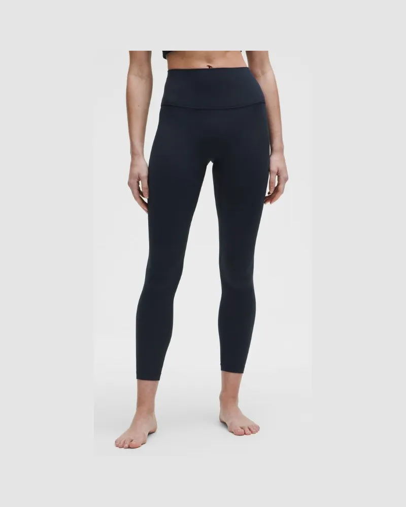 LULULEMON Align No Line Hose mit hohem Bund für Frauen – 64 cm – Größe in True Navy True