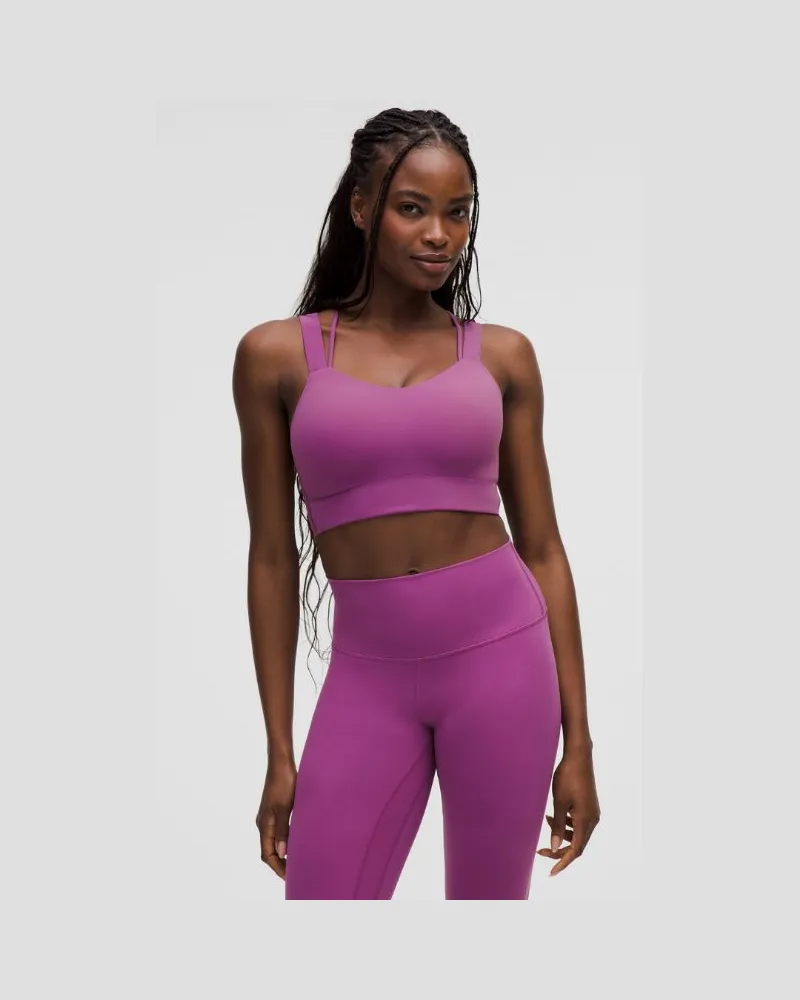 LULULEMON Like a Cloud Longline-BH Leichter Halt D/DD-Cups für Frauen – Größe in Mystic Mystic