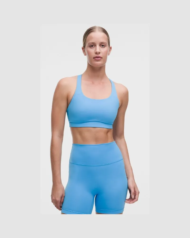LULULEMON Energy BH mit mittlerem Halt für B–D-Cups Evolve für Frauen – Größe in Ocean Wave Ocean
