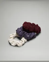 LULULEMON Uplifting Nulu Scrunchies 3er-Pack Nightfall