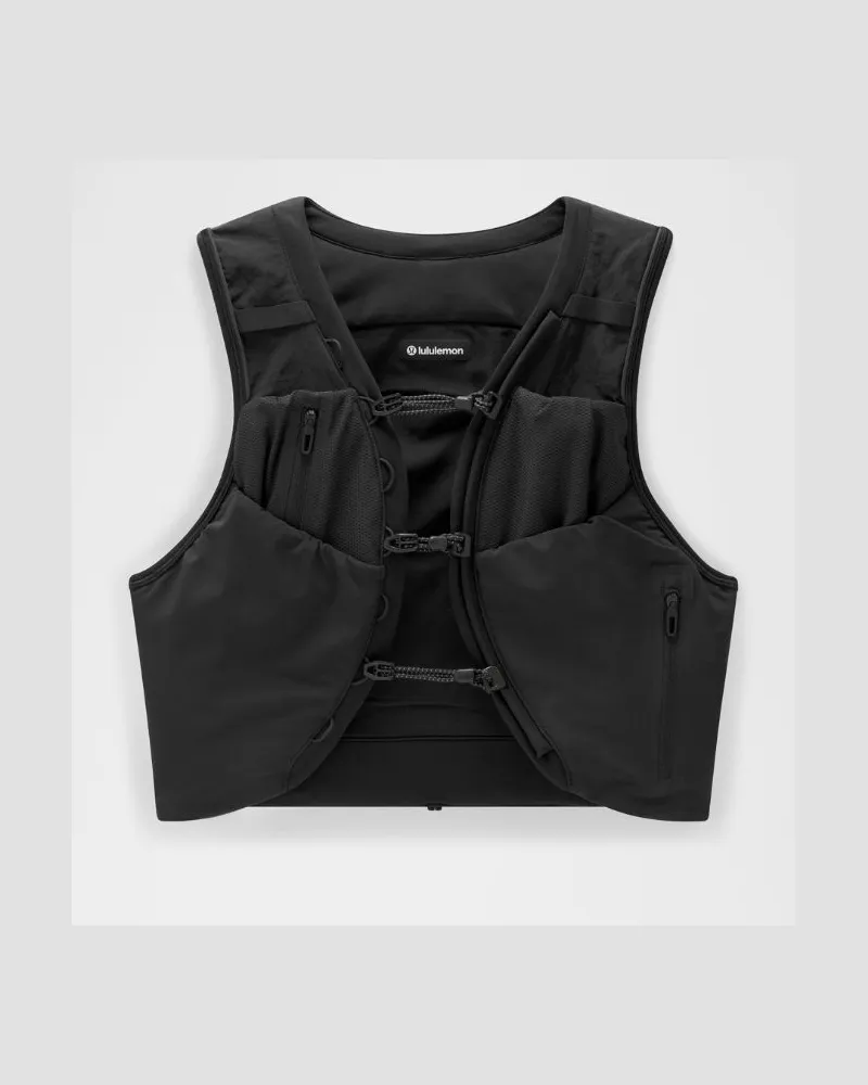 LULULEMON Fast and Free Trailrunning-Weste – Größe in Black Black