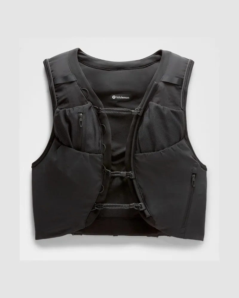 LULULEMON Fast and Free Trailrunning-Weste – Größe in Black Black