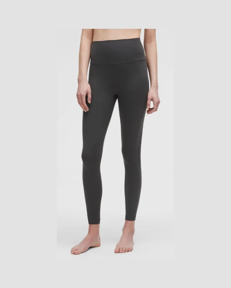 LULULEMON Align No Line Hose mit hohem Bund für Frauen – 64 cm – Größe in Graphite Grey Graphite