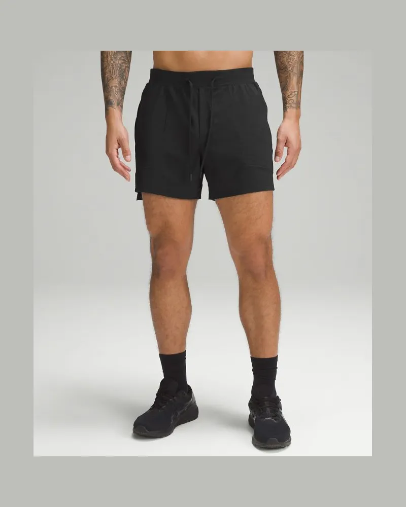 LULULEMON License to Train Shorts Ohne Liner für Männer – 13 cm – Größe in Black Black