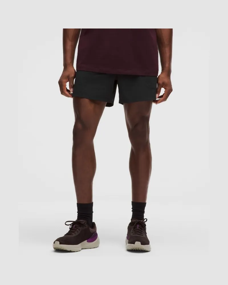 LULULEMON License to Train Shorts Ohne Liner für Männer – 13 cm – Größe in Black Black