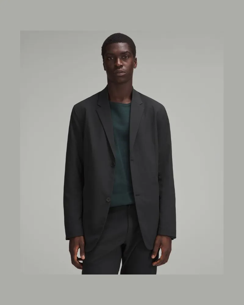 LULULEMON New Venture Blazer mit Knopfleiste für Männer – Größe in Black Black