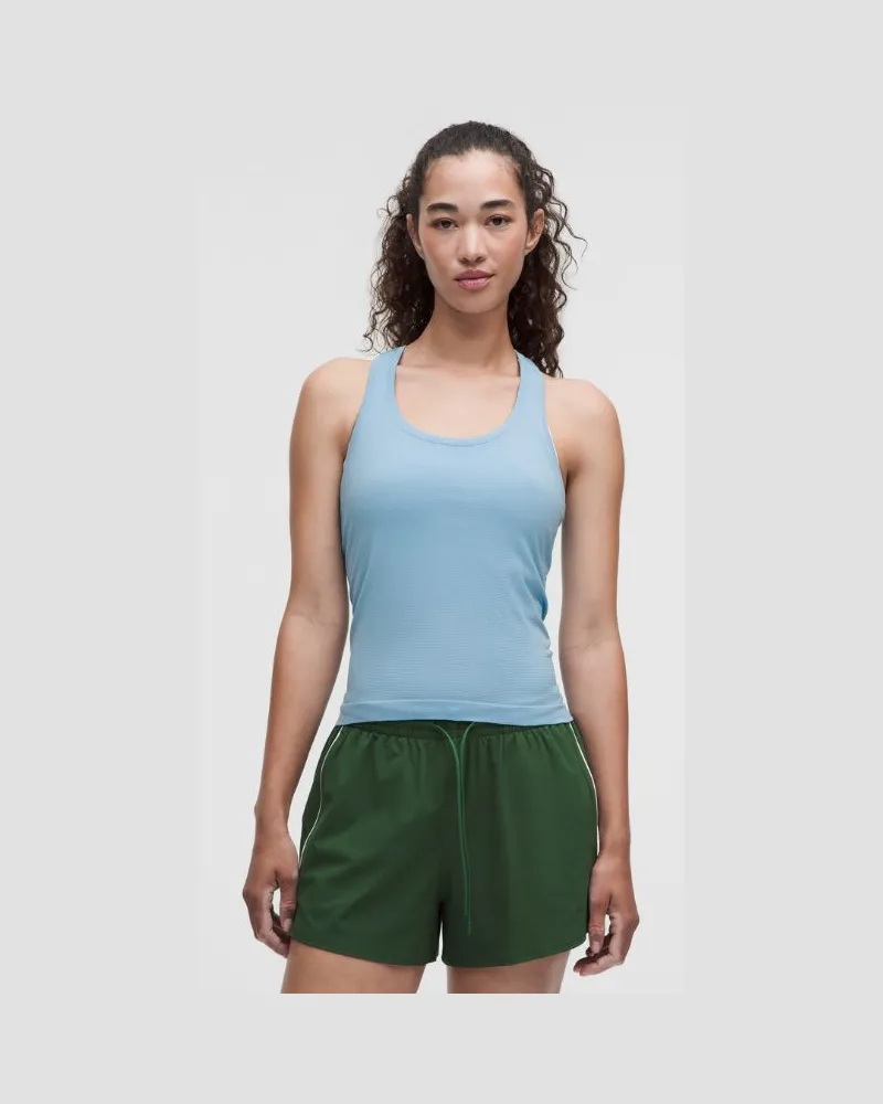 LULULEMON Swiftly Tech Tanktop mit Racerback 0 Taillenlänge für Frauen – Größe in Dreamy Blue Dreamy