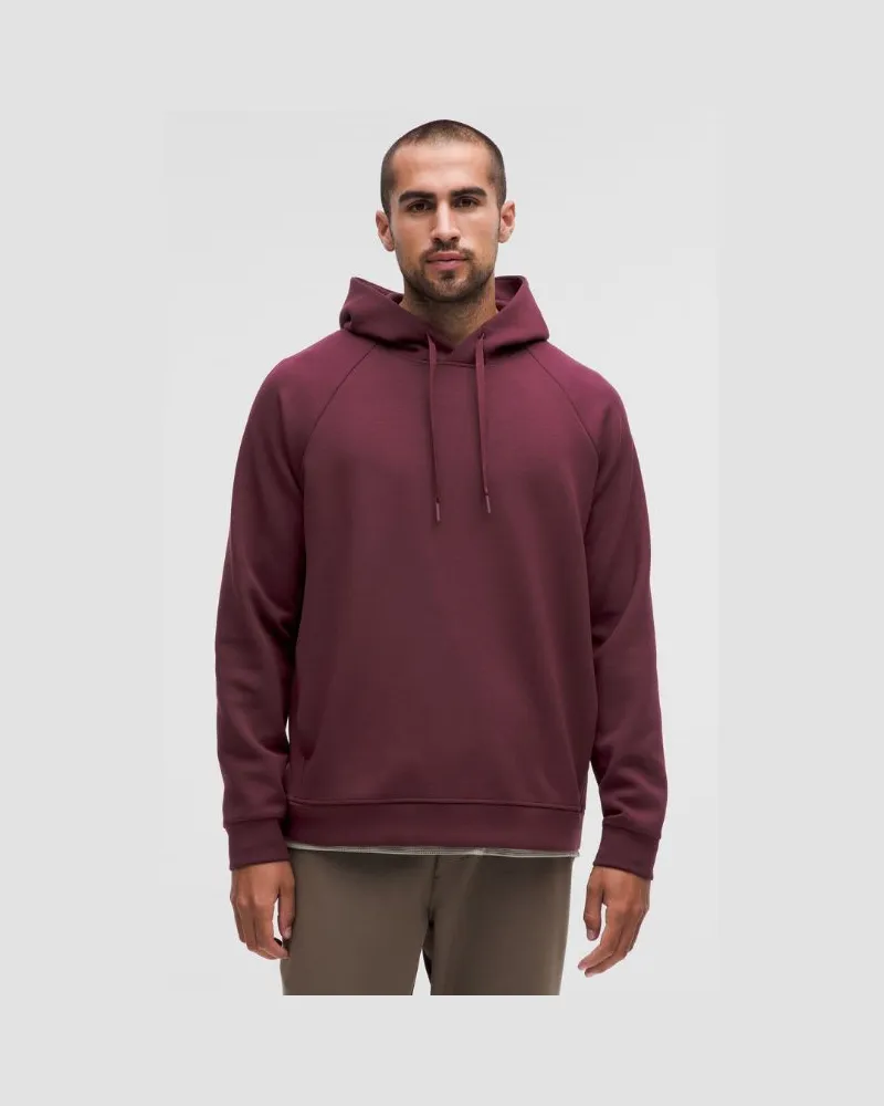LULULEMON Smooth Spacer Hoodie im Classic Fit für Männer – Größe in Garnet Garnet