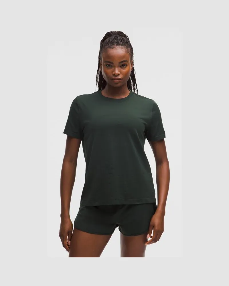 LULULEMON Swiftly Relaxed Kurzarmshirt e Passform für Frauen – Größe in Rainforest Green Rainforest
