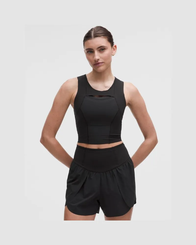 LULULEMON Go Further Tanktop mit Taschen fürs Eis für Frauen – Größe in Black Black