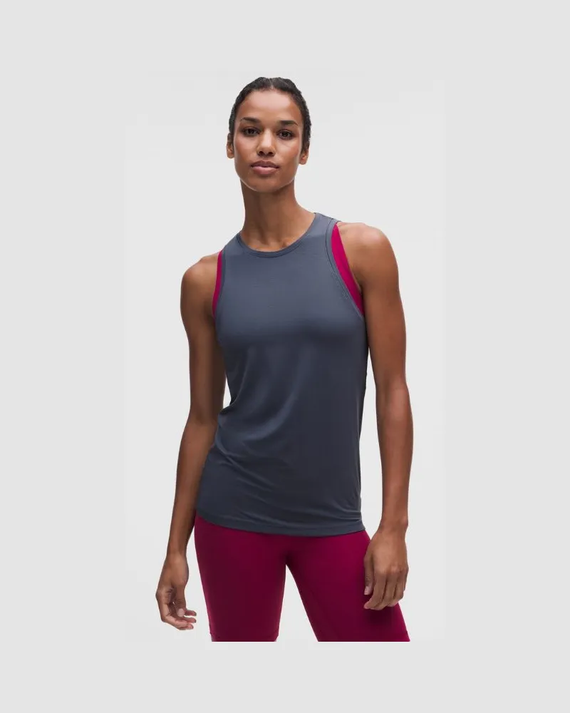 LULULEMON SilkyAppeal-Tanktop in Hüftlänge für Frauen – Größe in Dusty Diamond Dusty