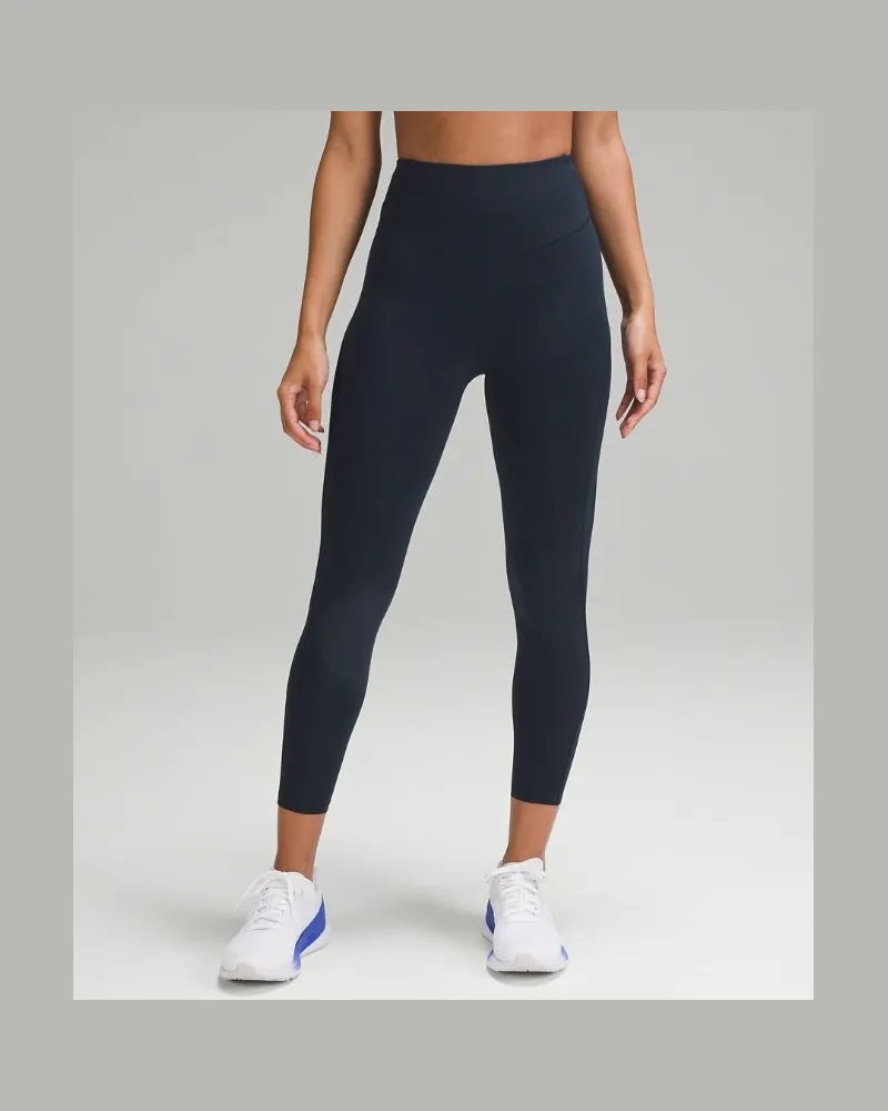 LULULEMON Base Pace Laufleggings mit hohem Bund für Frauen – 63,5 cm – Größe in True Navy True