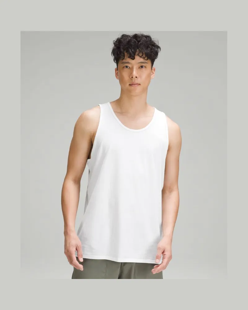 LULULEMON The Fundamental Tanktop für Männer – Größe in White White