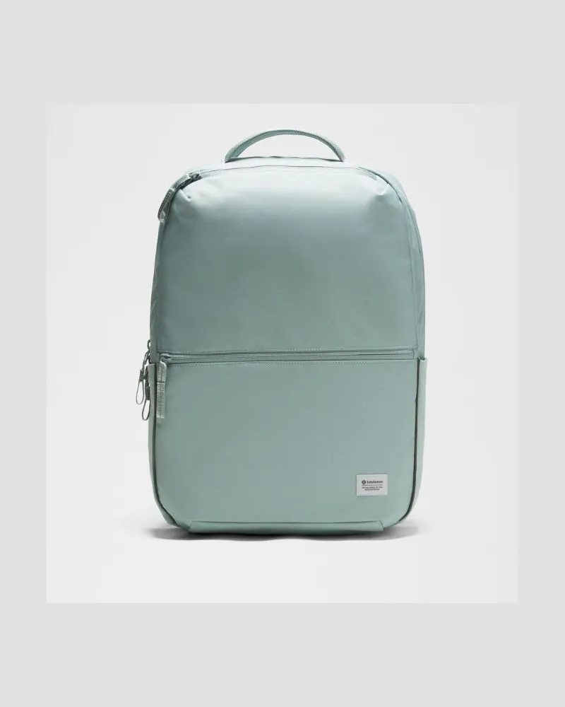 LULULEMON Rucksack mit zwei Reißverschlüssen 22 l Performance-Canvas – Größe in Crater Blue Crater