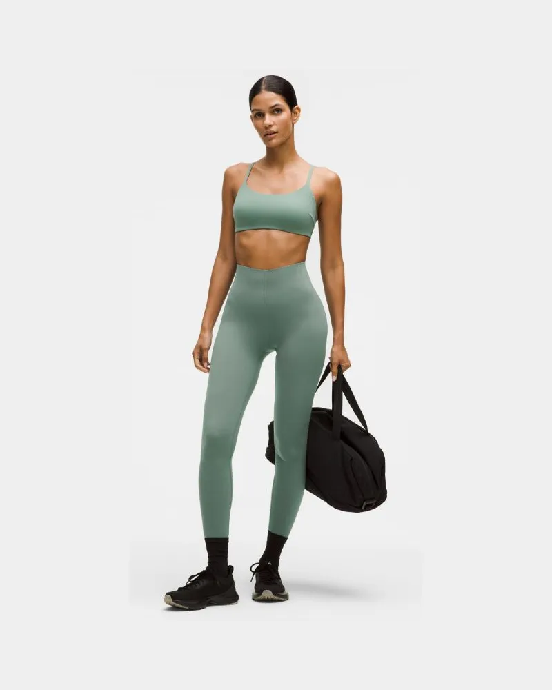 LULULEMON Glow Up Leggings mit hohem Bund für Frauen – 71 cm – Größe in Tidewater Teal Tidewater