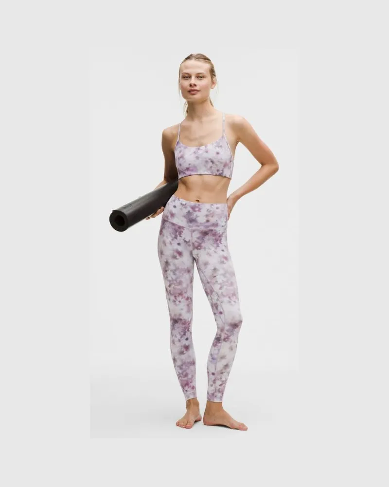 LULULEMON Align Leggings mit hohem Bund für Frauen – 71 cm – Größe in Meadow Haze Pink Multi Meadow