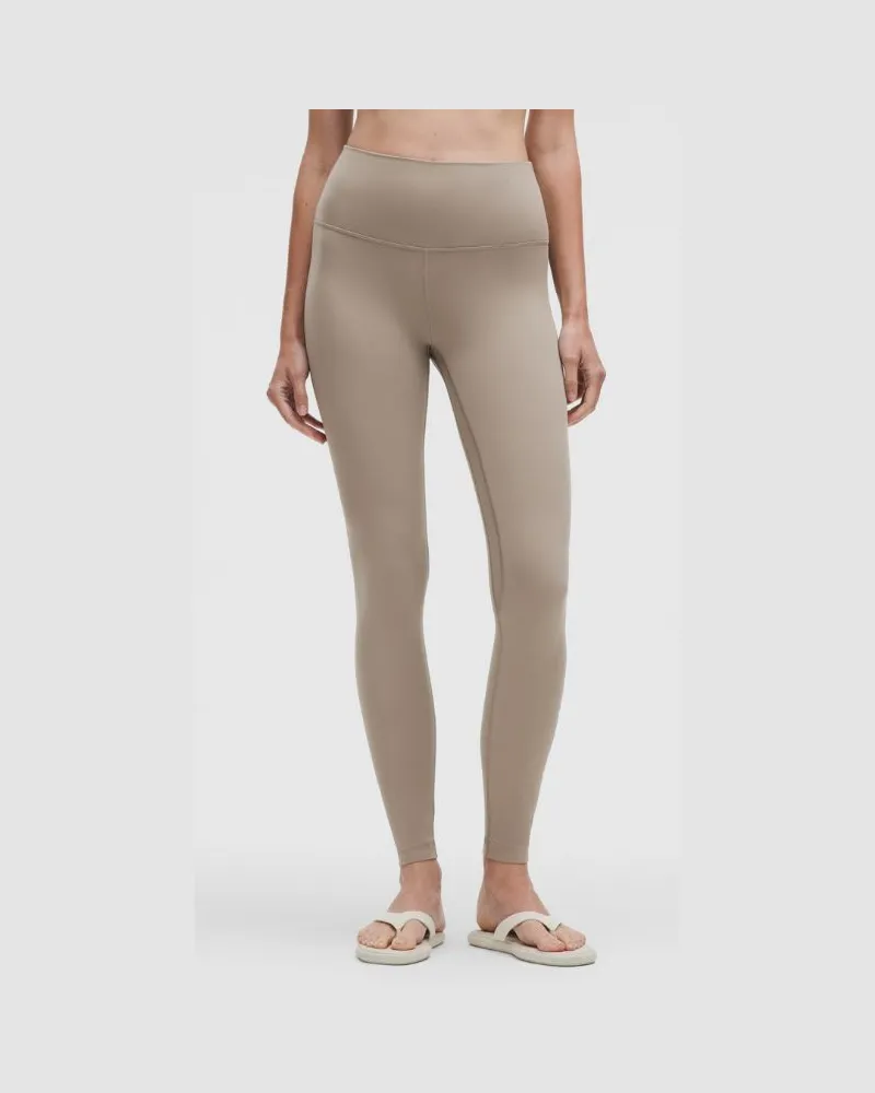 LULULEMON Align Leggings mit hohem Bund für Frauen – 71 cm – Khaki – Größe Warm