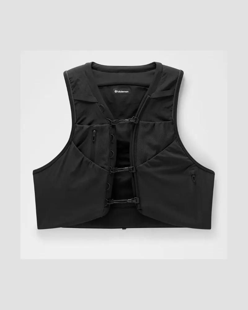 LULULEMON Fast and Free Trailrunning-Weste – Größe in Black Black
