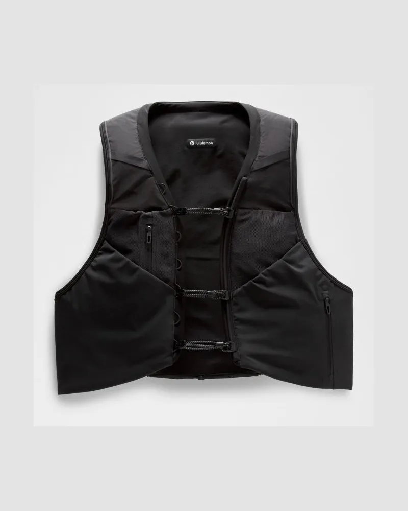 LULULEMON Fast and Free Trailrunning-Weste – Größe in Black Black