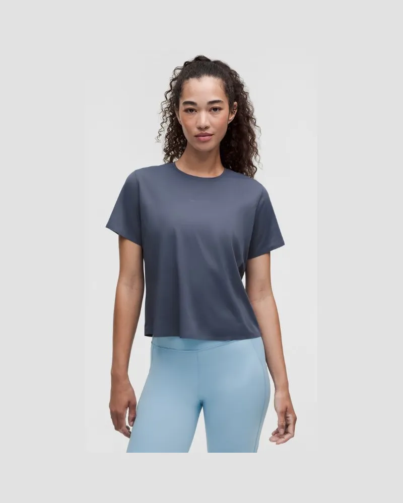 LULULEMON Fast and Free Kurzarmshirt für Frauen – Größe in Dusty Diamond Dusty