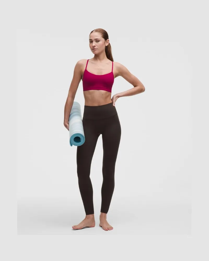 LULULEMON Align No Line Hose mit hohem Bund für Frauen – 71 cm – Größe in Mahogany Muse Mahogany