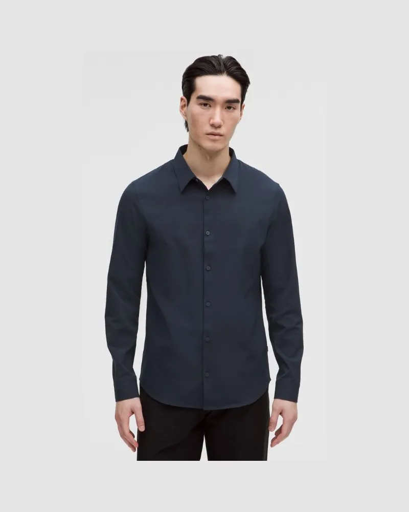 LULULEMON Airing Easy Long-Sleeve Shirt für Männer – Größe in True Navy True