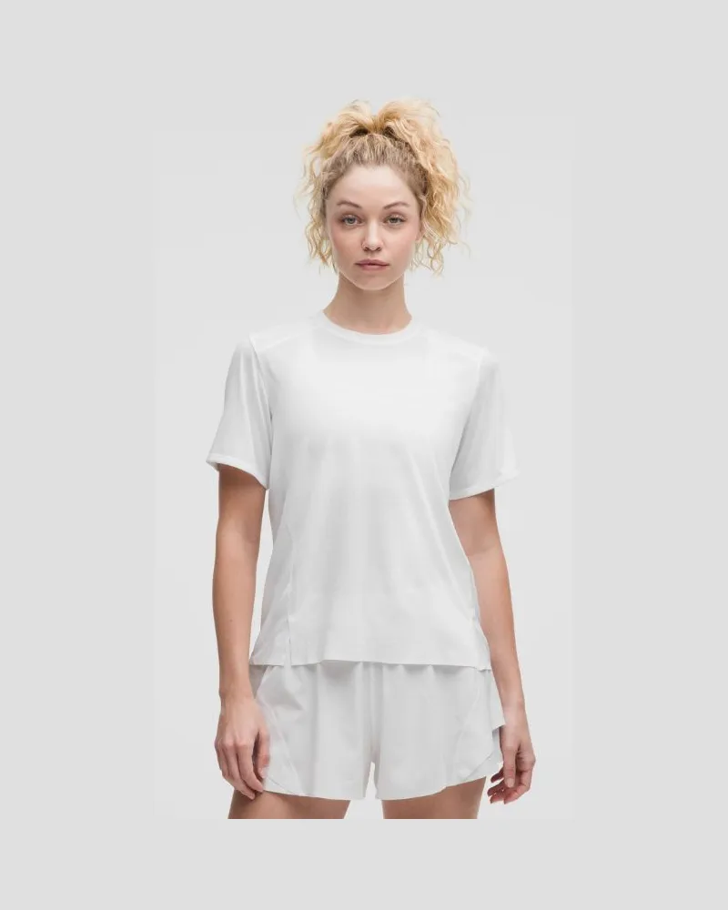 LULULEMON Fast and Free Kurzarmshirt für Frauen – Größe in White White