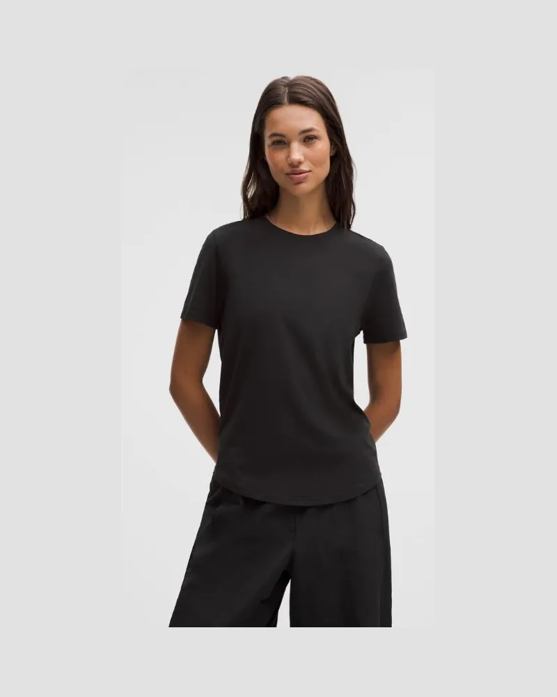 LULULEMON Love T-Shirt mit Rundhalsausschnitt für Frauen – Größe in Black Black