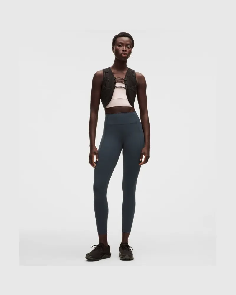 LULULEMON Swift Speed Leggings mit hohem Bund für Frauen – 63,5 cm – Größe in Smoky Velvet Smoky
