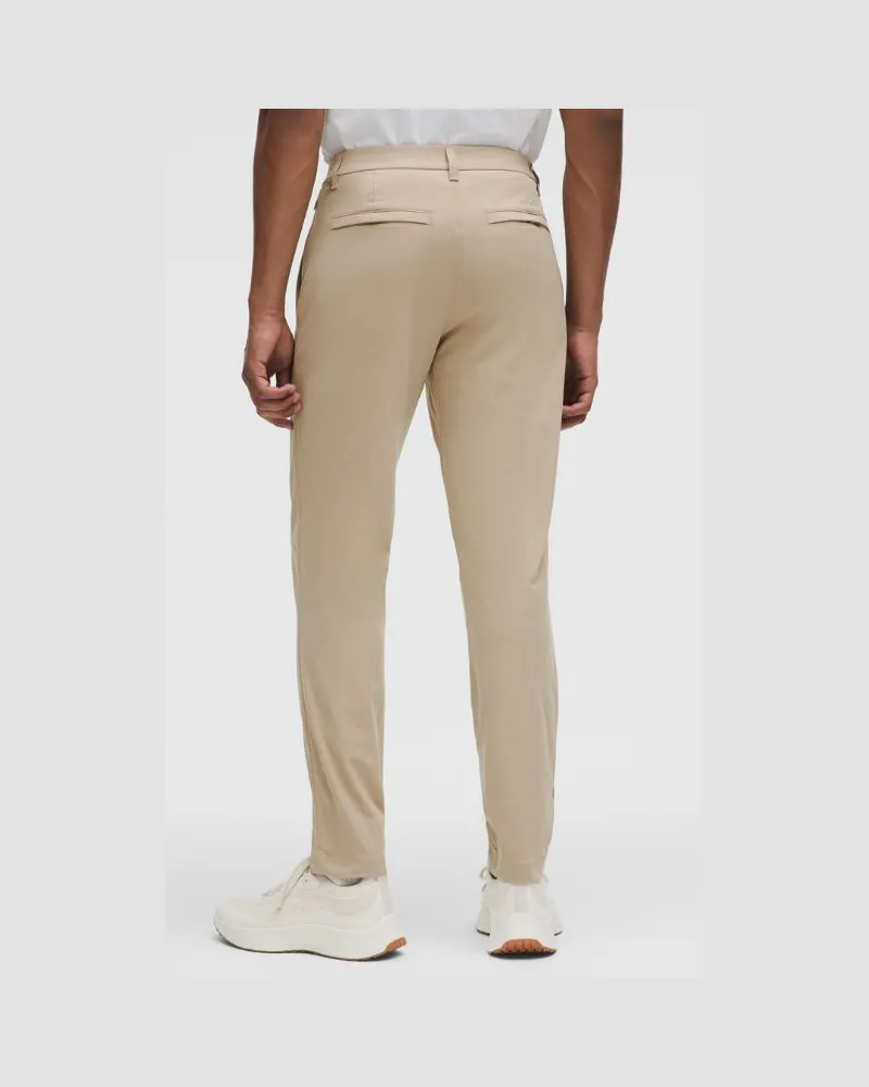 LULULEMON ABC Chinohose im Slim Fit Warpstreme für Männer – 81 cm – Khaki – Größe Wacky