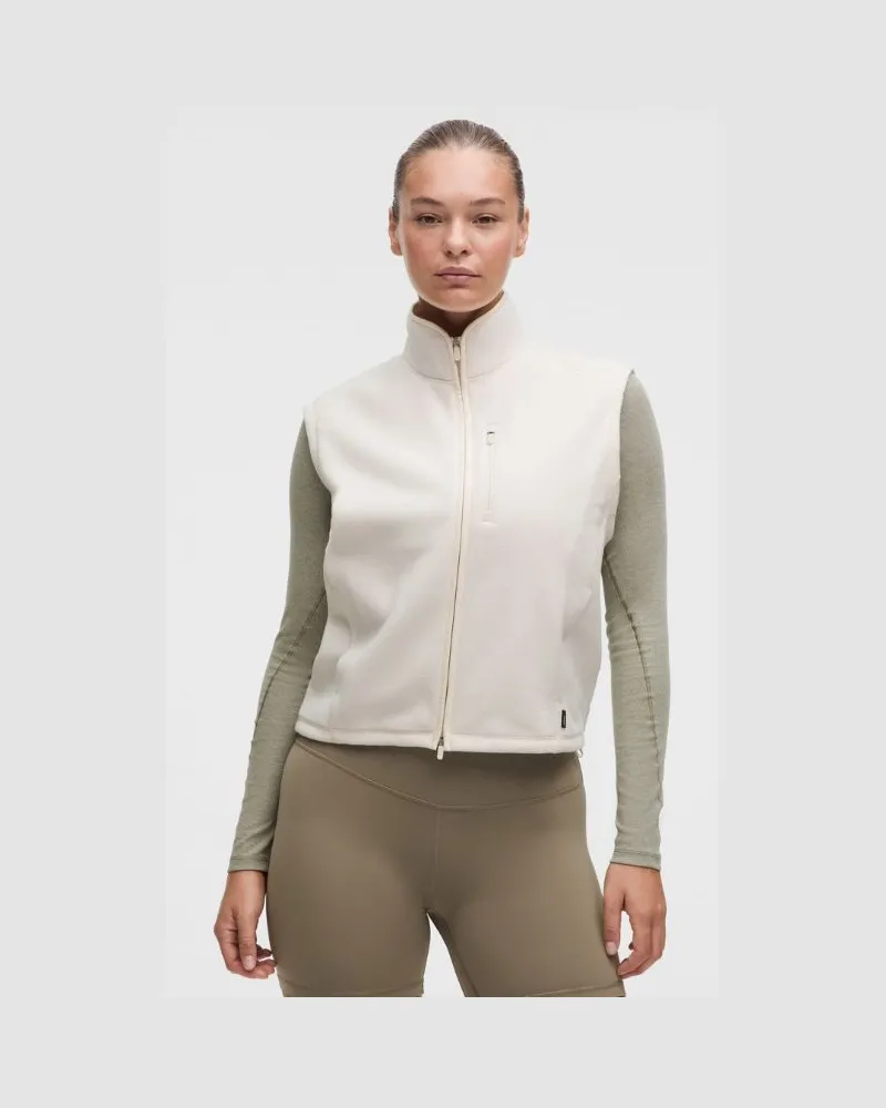 LULULEMON Polartec 200 Series -Weste für Frauen – Khaki – Größe Heathered