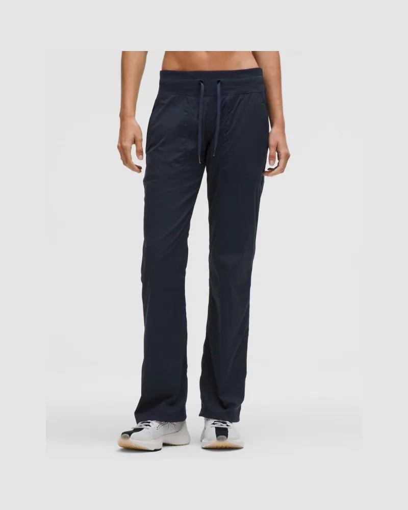LULULEMON Dance Studio Hose mit mittelhohem Bund Normale Länge für Frauen – Größe in True Navy True
