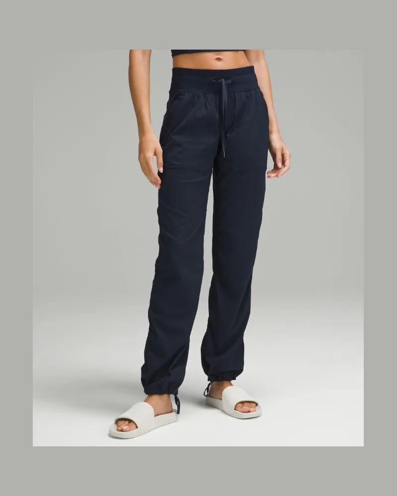 LULULEMON Dance Studio Hose mit mittelhohem Bund Normale Länge für Frauen – Größe in True Navy True
