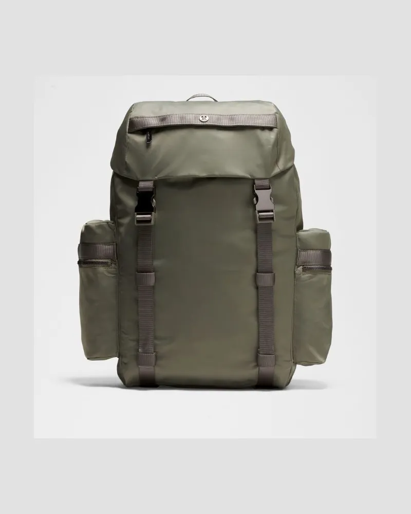 LULULEMON Wunderlust Rucksack 25 L – Größe in Army Green/Gunmetal Army