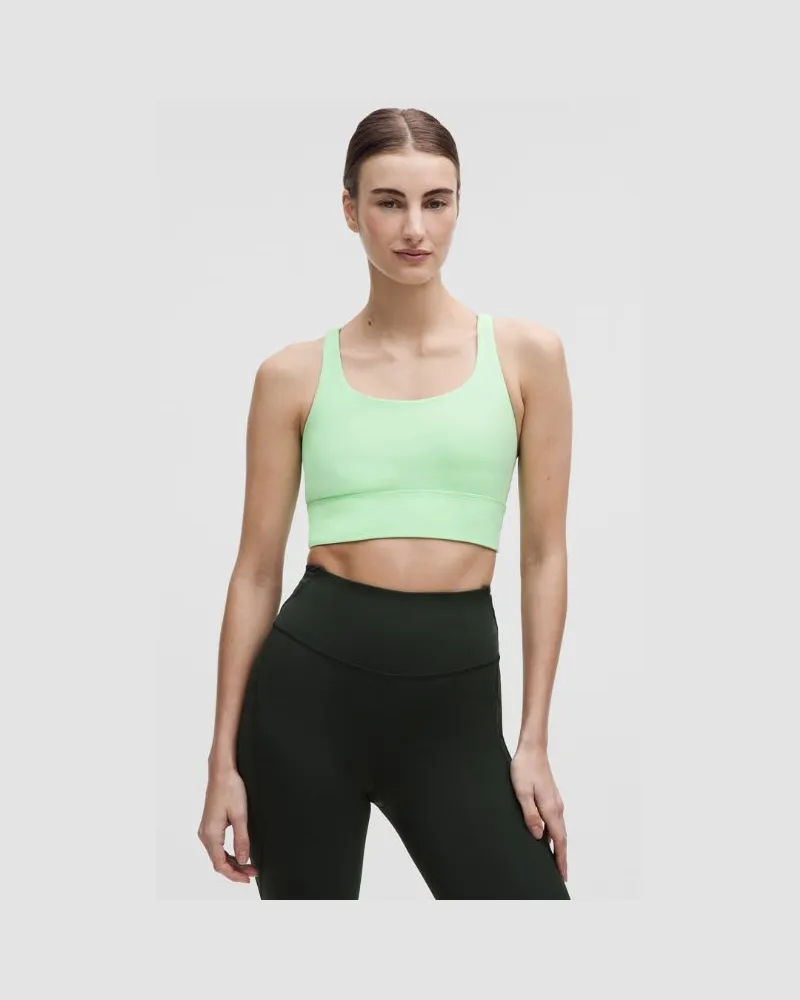 LULULEMON Energy BH Lang für Frauen – Größe in Citra Lime Citra
