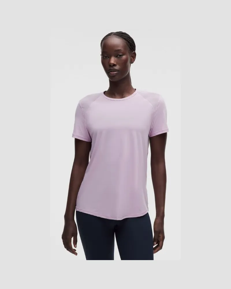 LULULEMON Sculpt Kurzarmshirt für Frauen – Größe in Lilac Play Lilac