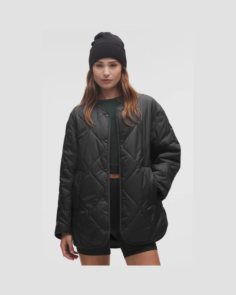 LULULEMON Quilted Insulated Liner Jacket für Frauen – Größe in Obsidian Obsidian