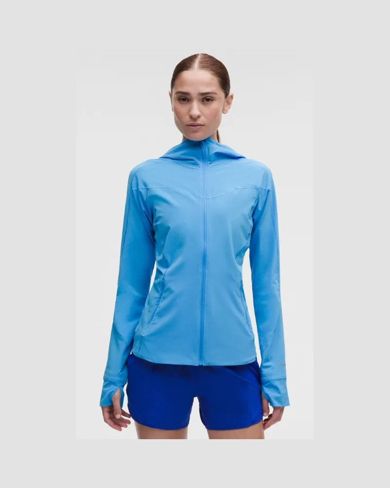 LULULEMON Mist Over Windbreaker für Frauen – Größe in Ocean Wave Ocean