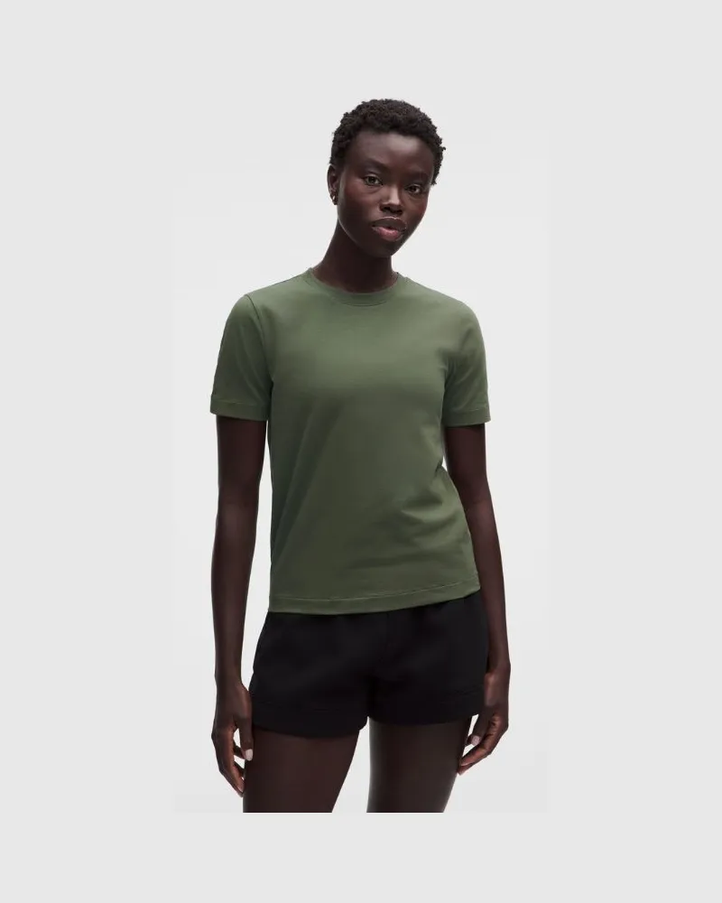 LULULEMON The Classic Jersey-T-Shirt für Frauen – Größe in Sassy Sage Sassy